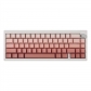 Rouge 104+32 Gradient Red Cherry Profile Set Side Legends Doubleshot Backlit Full PBT Dip-dye Keycaps for MX Keyboard